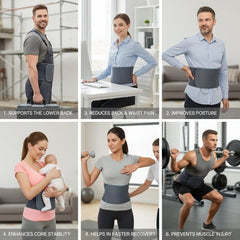 Xenric Orthopedic Abdominal Support Belt for Waist & Lower Back Pain | Post Surgery Support