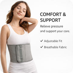 Xenric Orthopedic Abdominal Support Belt for Waist & Lower Back Pain | Post Surgery Support