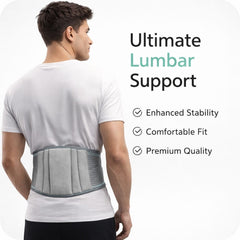 Xenric Orthopedic LS Belt – Lumbar Support Belt for Lower Back Pain Relief & Spine Support